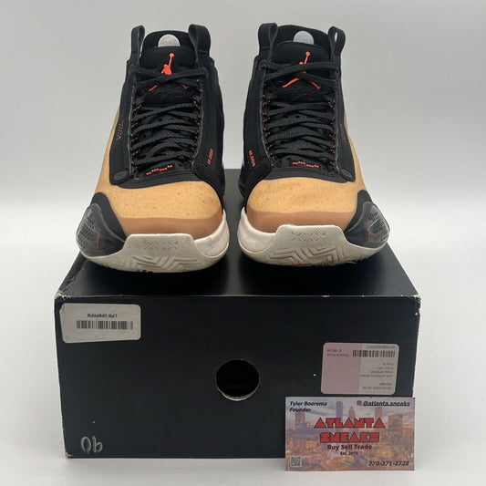 Size 8 - Air Jordan 34 Amber Rise Orange Black White (AR3240-800)