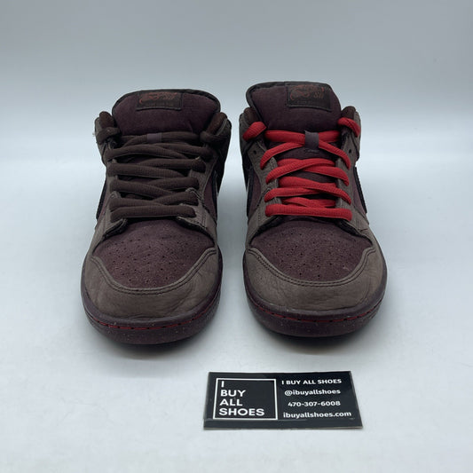 Size 10 - Nike Dunk SB Low City of Love Collection Burgundy Crush (FN0619-600)