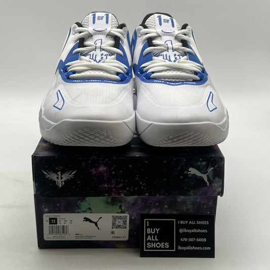 Size 13 - PUMA MB.01 Lo Team Colors - White Bluemazing (376941-11)