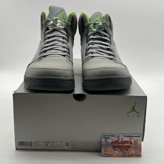 Size 14 - Air Jordan 5 Retro Green Bean (DM9014-003)