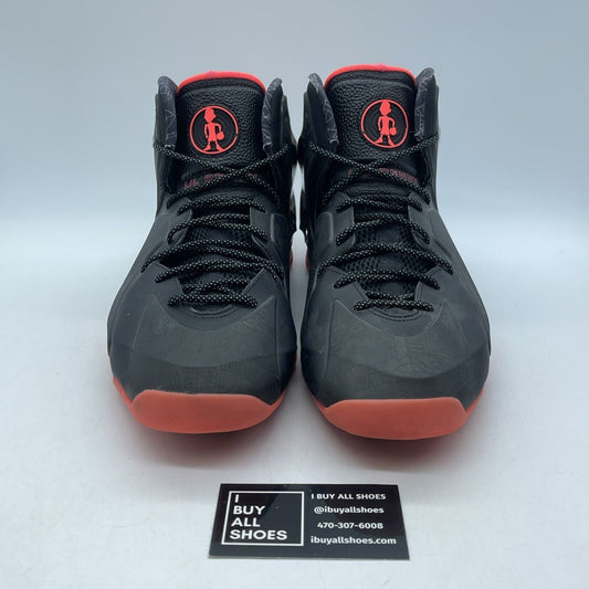 Size 11 - Nike Lil Penny Posite Prm Qs Gumbo League Grey Red (652121-001)