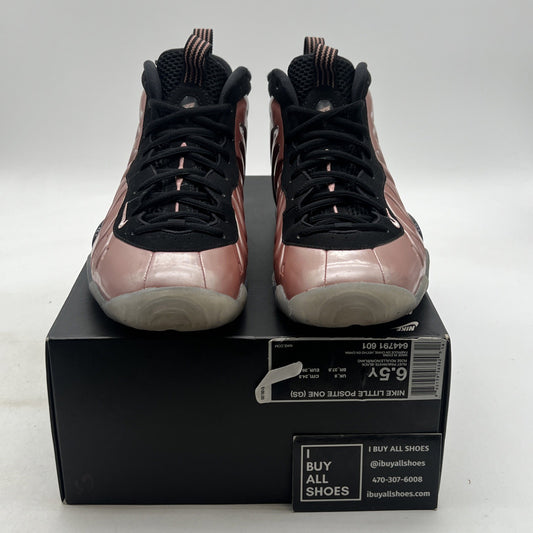 Size 6.5Y - Nike Air Foamposite One Rust Pink Black (644791-601)