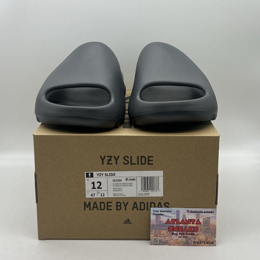 Size 12 - Adidas YZY Slide ‘Slate Grey’ | ID2350 Brand New Og All