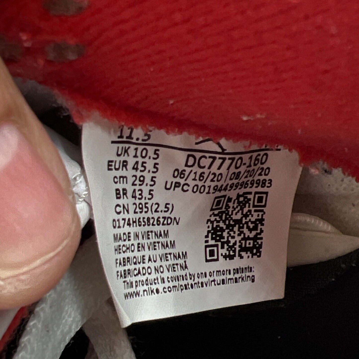 Size 11.5 - Air Jordan 4 Retro OG Mid Fire Red (DC7770-160)