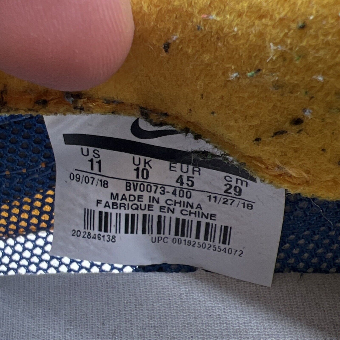 Size 11 - Nike sacai x LDWaffle Varsity Blue (BV0073-400)