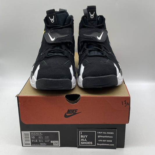 Size 10 - Air Dt Max ‘96 Black White 2024 Yellow Suede Leather (HM8249-001)