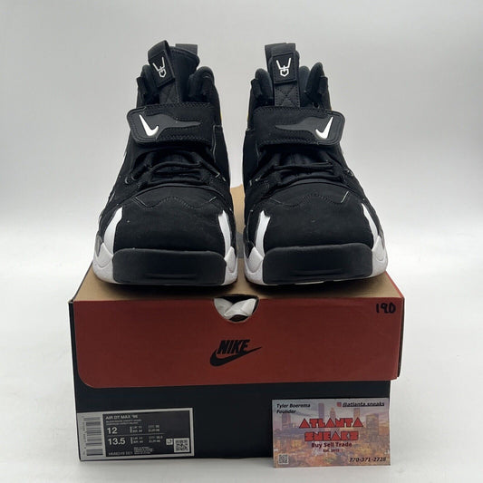 Size 12 - Air Dt Max ‘96 Black White 2024 Yellow Suede Leather (HM8249-001)