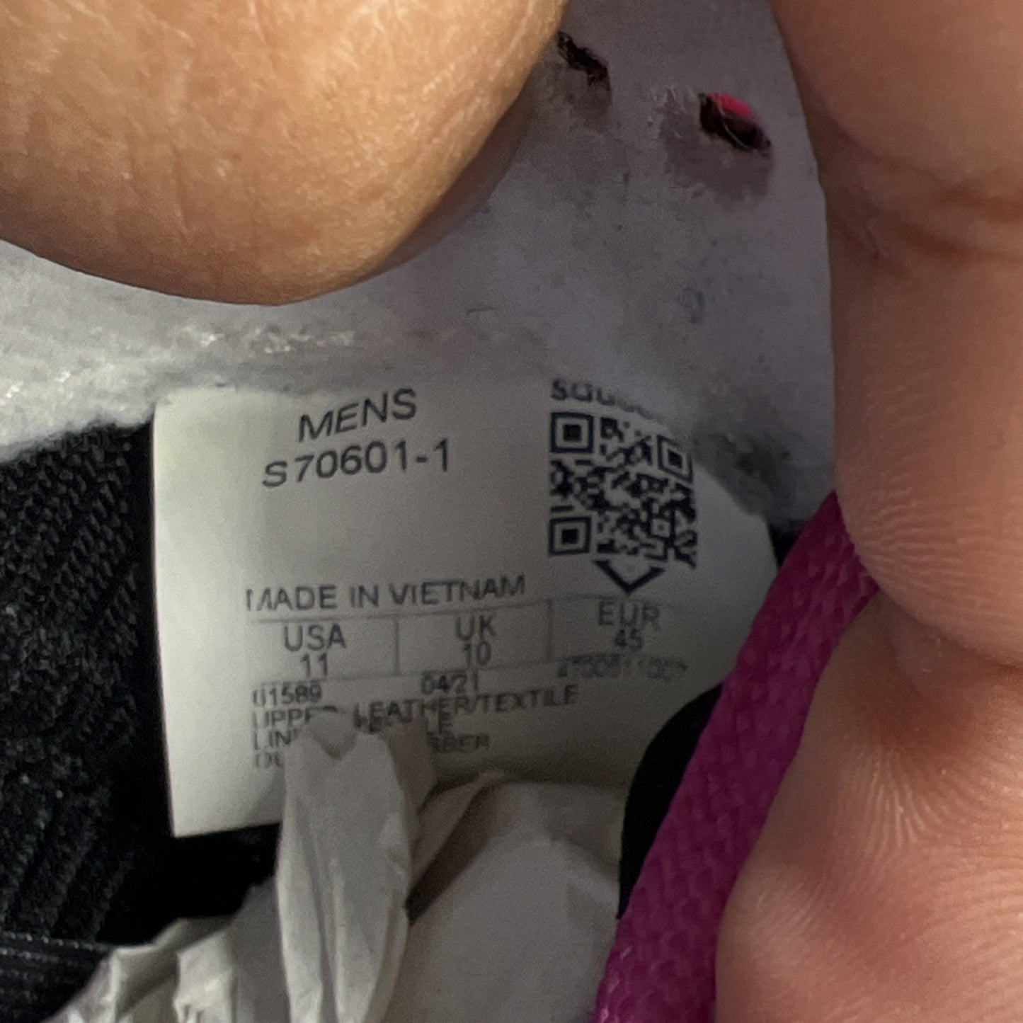 Size 11 - Acribik X Saucony Azura Tech Noir Black White (S70601-1)