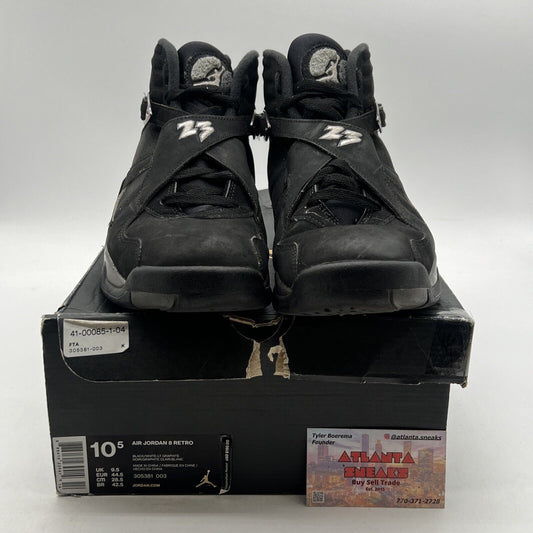 Size 10.5 - Air Jordan 8 Retro 2015 Chrome (305381-003)