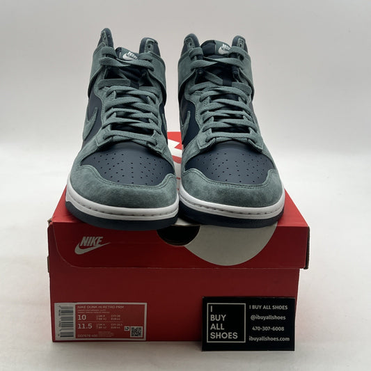 Size 10 - Nike Dunk High Armory Navy (DQ7679-400)
