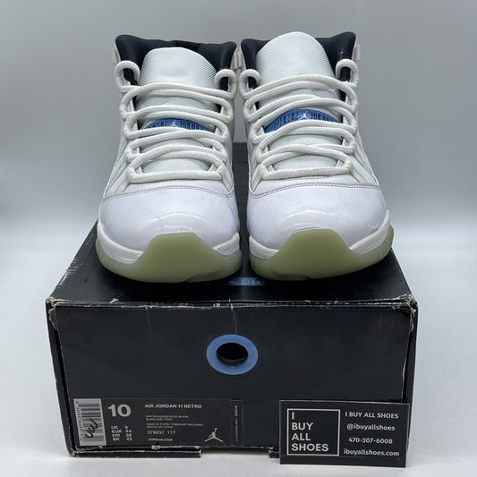 Size 10 - Air Jordan 11 Retro 2024 Legend Blue Columbia (378037-117)