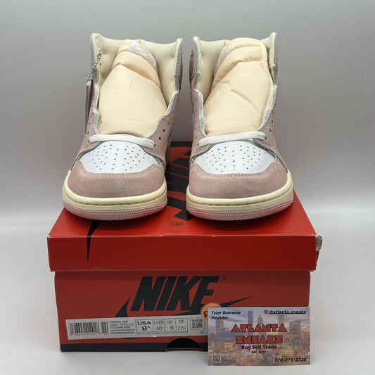 Size 8.5 - Jordan 1 Retro OG High Washed Pink W Brand New Og All