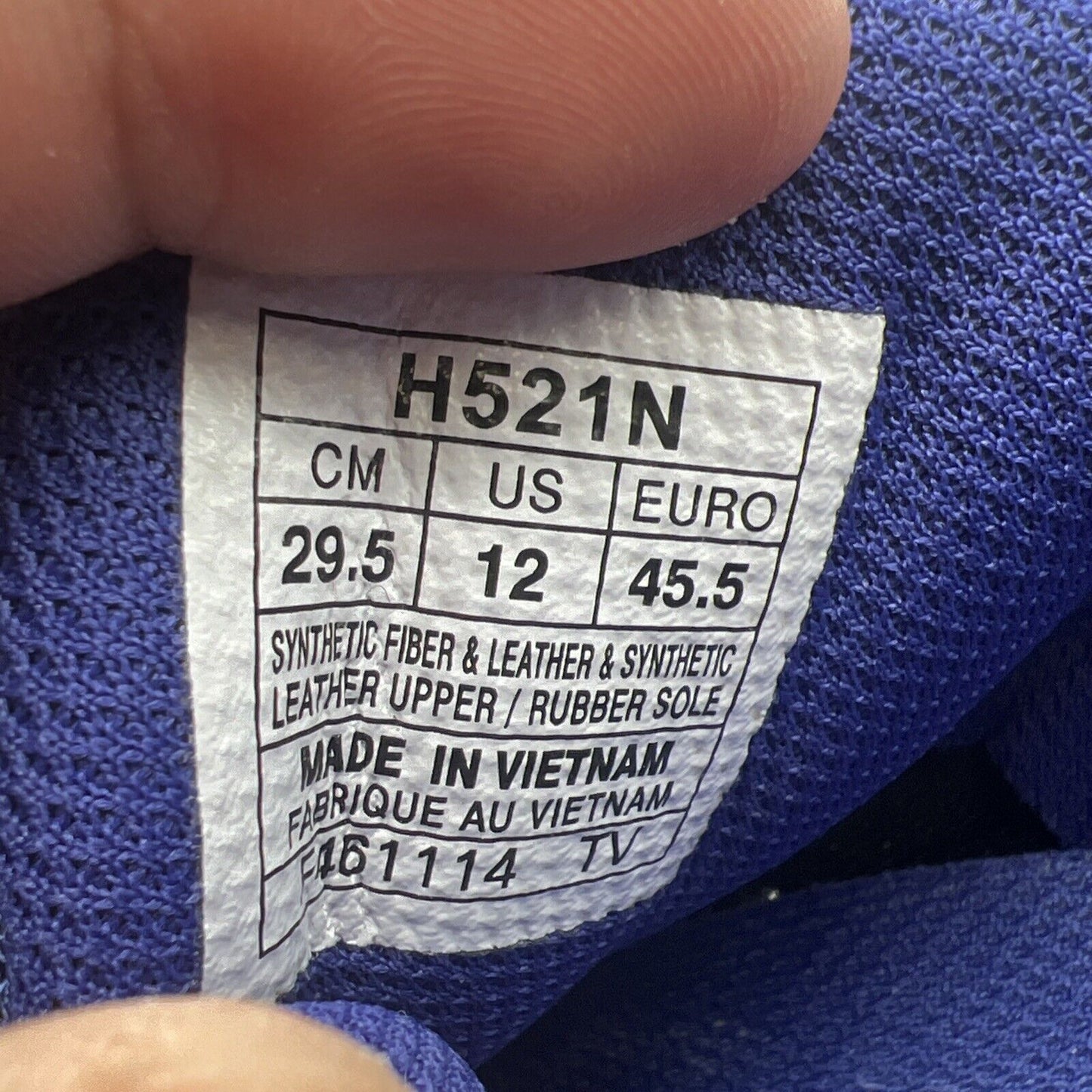 Size 12 - ASICS Gel Lyte 3 High Voltage Black Grey Purple Suede (H521N-9090)