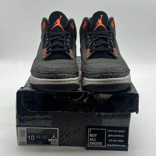 Size 10 - Air Jordan 3 Retro 2023 Mid Fear (CT8532-080)