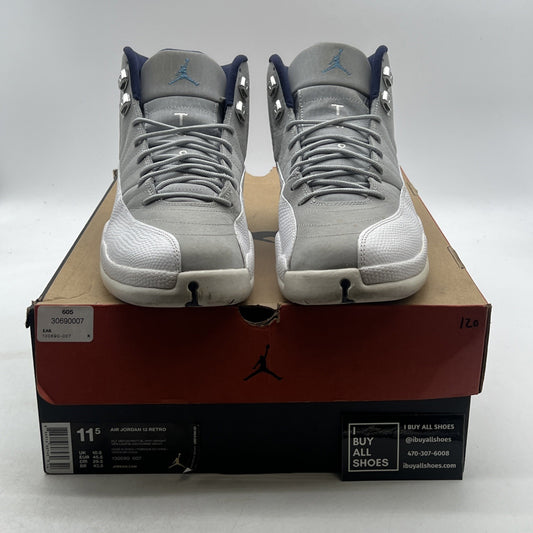 Size 11.5 - Air Jordan 12 Retro Grey University Blue (130690-007)