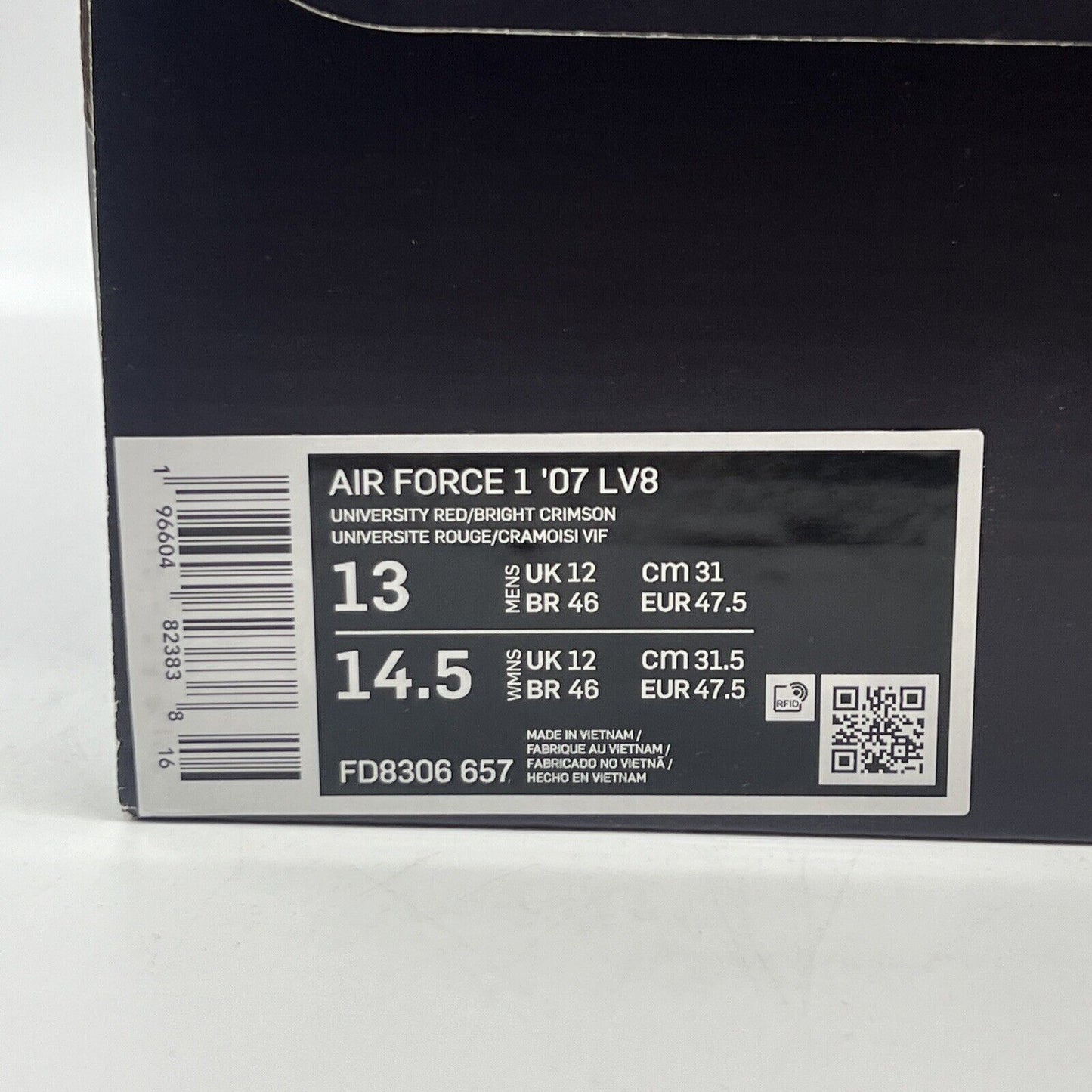 Size 13 - Nike Air Force 1 '07 ATL Brand New Og All