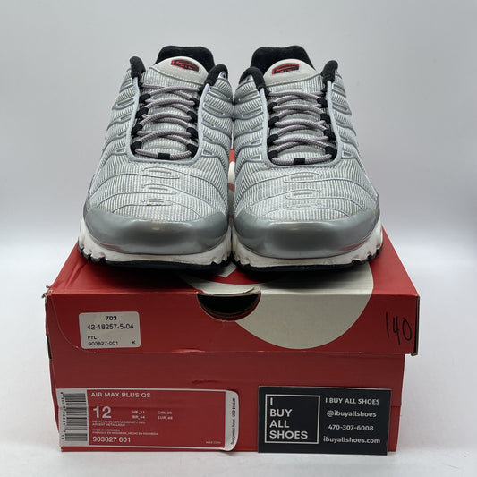 Size 12 - Nike Air Max Plus QS Silver Bullet Suede Leather (903827-001)