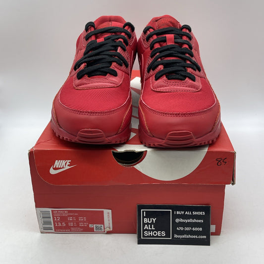 Size 12 - Nike Air Max 90 Triple Red (CZ7918-600)