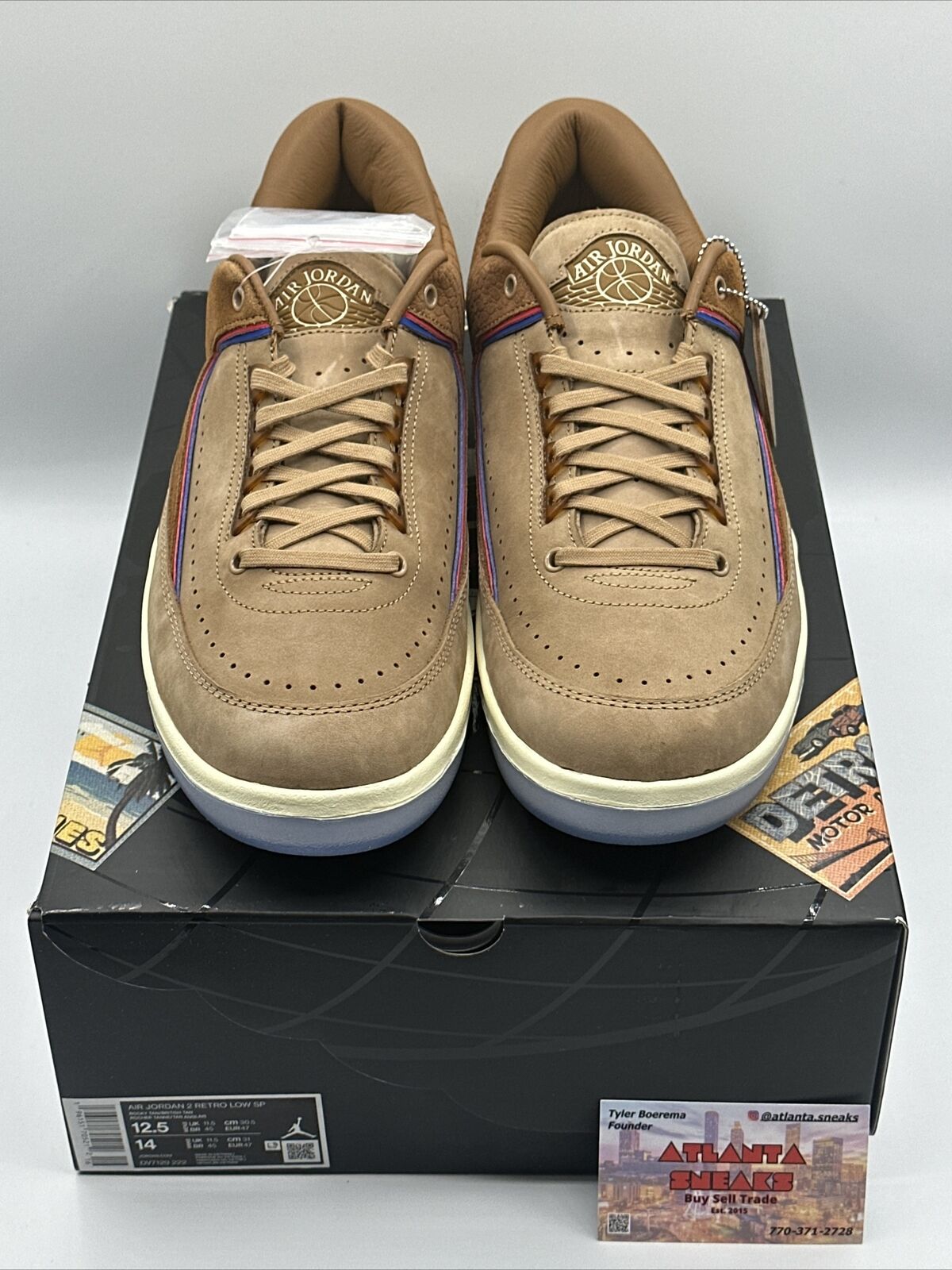 Size 12.5 - Jordan 2 Low x Two 18