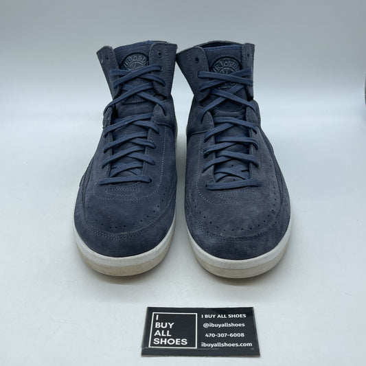 Size 11.5 - Air Jordan 2 Retro Deconstructed Thunder Blue Suede (897521-402)