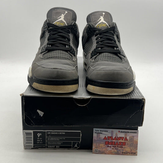 Size 9.5 - Air Jordan 4 Retro 2004 Cool Grey (308497-001)