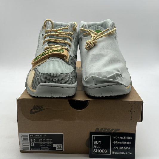 Size 9.5 - Nike Travis Scott x Air Trainer 1 SP Gray (DR7515-001)