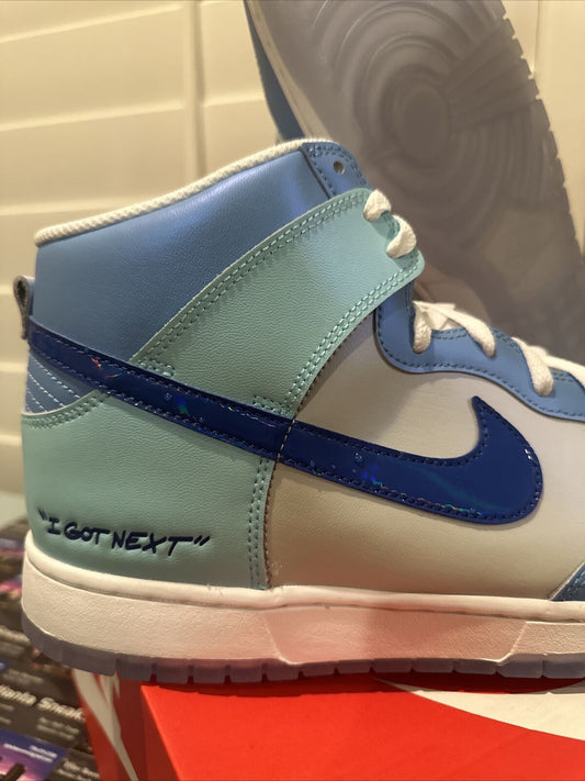 NEW AUTHENTIC NIKE DUNK HI "I GOT NEXT" US MEN'S 13