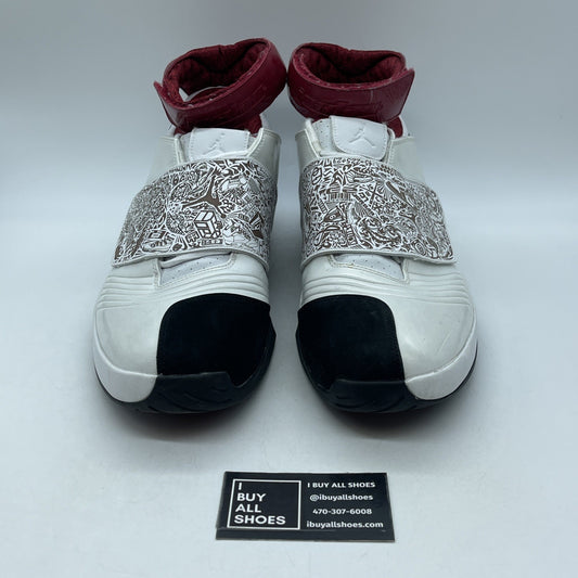 Size 14 - Air Jordan 20 OG White Varsity Red (310455-161)