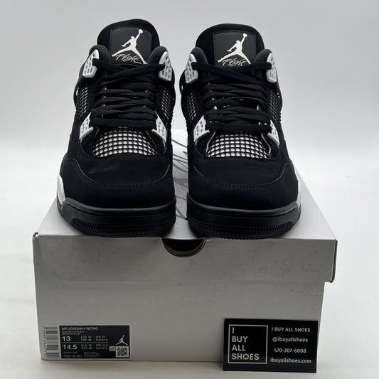 Size 13 - Air Jordan 4 Retro White Thunder (FQ8138-001)