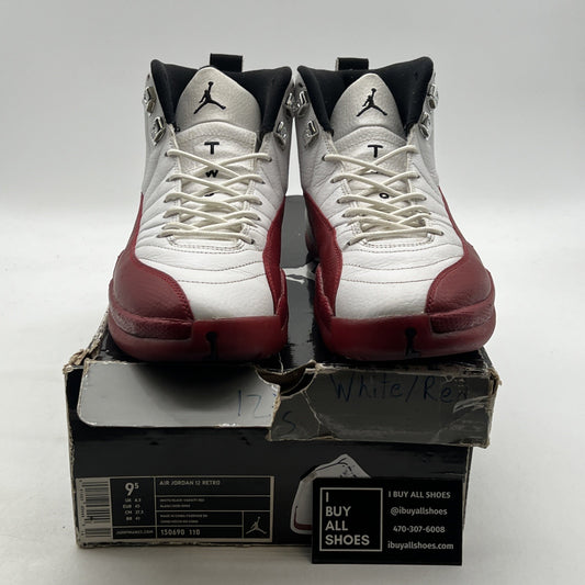 Size 9.5 - Air Jordan 12 Retro 2009 Cherry (130690-110)