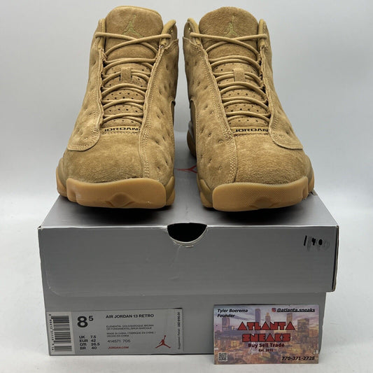Size 8.5 - Air Jordan 13 Retro Wheat Suede Gum (414571-705)