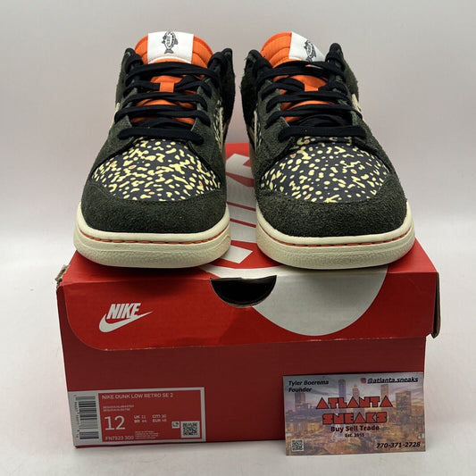 Size 12 - Nike Dunk SE Low Gone Fishing - Rainbow Trout Orange Green FN7523-300