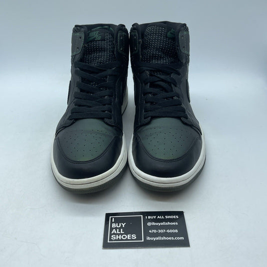 Size 9.5 - Craig Stecyk x Air Jordan 1 SB Black Green Leather (653532-001)