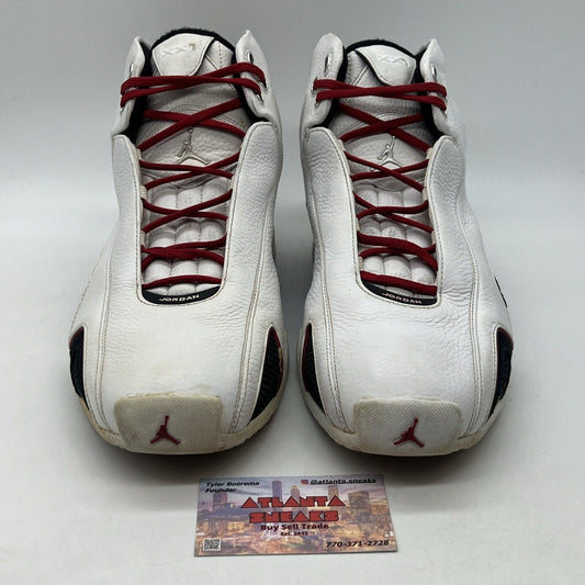Size 12 - Air Jordan 21 OG White Varsity Red Leather Suede (313038-161)