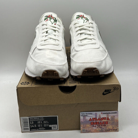 Size 13 - Nike Daybreak-Type Cork - Pagoda White Grey Green Red (CZ9926-100)