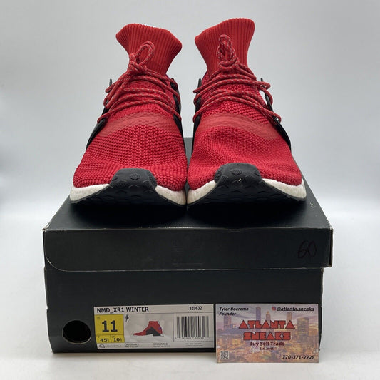 Size 11 - adidas NMD_XR1 Winter Mid Scarlet Red White Black Blue (BZ0632)
