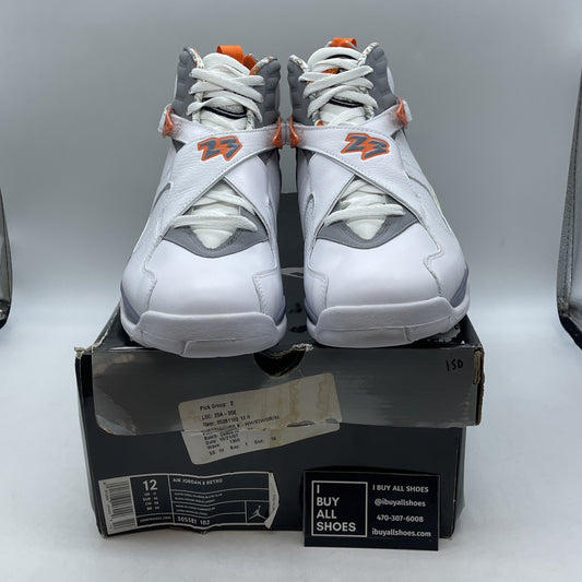 Size 12 - Air Jordan 8 Retro Orange Blaze (305381-102)
