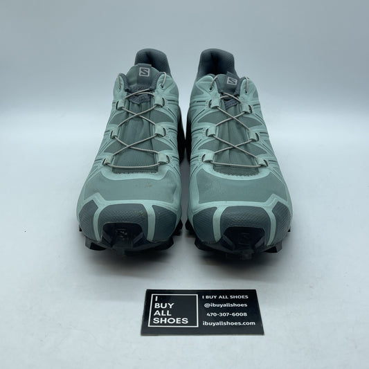 Size 10 - Women's Salomon Speedcross 5 Trail Running Hiking Shoes Teal Blue