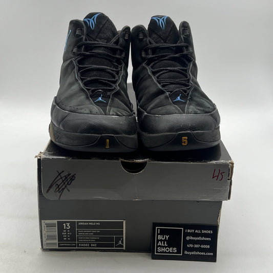 Size 13 - Air Jordan Melo M3 Black University Blue (314302-042)