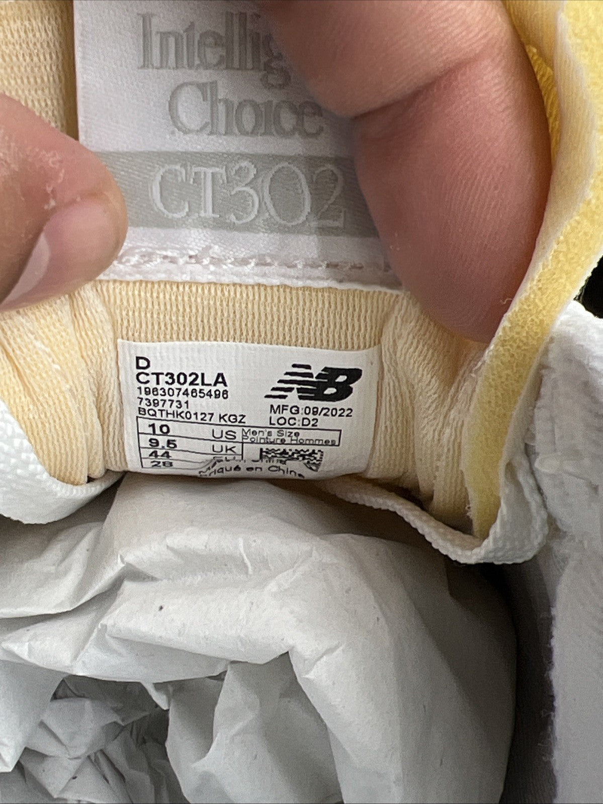 Size 10 - New Balance Platform Sneakers Triple White (CT302LA)