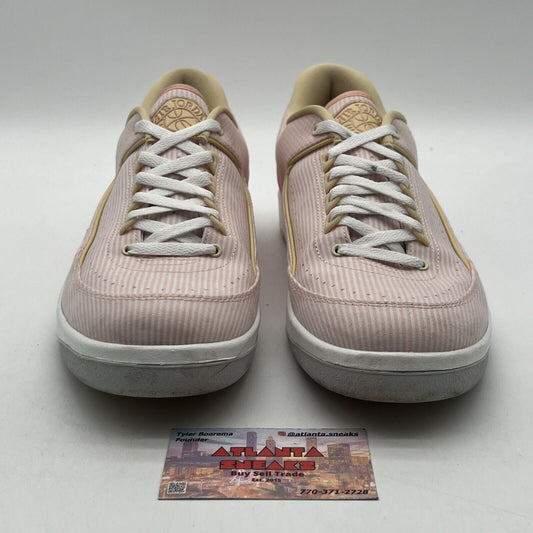 Size 10.5 - Air Jordan 2 Retro Low Seersucker White (DX6930-600)