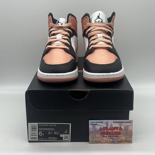 Nike Air Jordan 1 Mid Madder Root GS Size DM9077-108