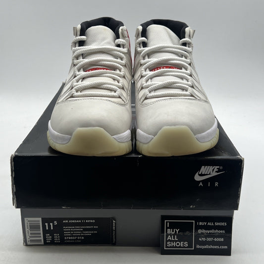 Size 11.5 - Air Jordan 11 Retro Platinum Tint (378037-016)