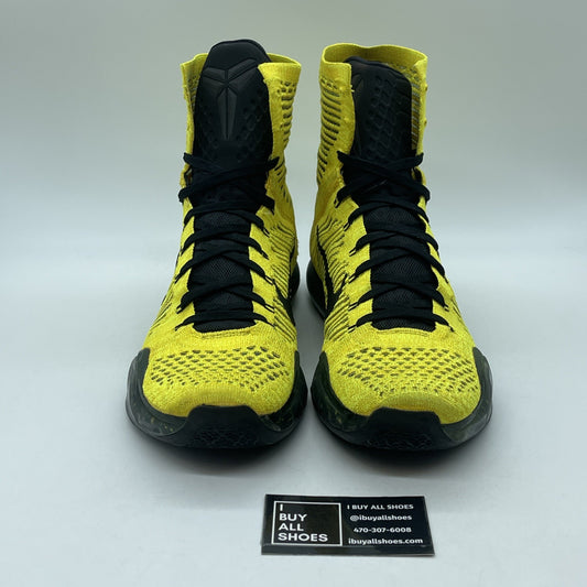 Size 11.5 - Nike Kobe X Elite Coda Tour Yellow Black Opening Night (802752-707)