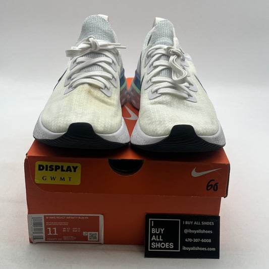 Size 11 - Nike React Infinity Run Flyknit White Ombre W (CD4372-102)