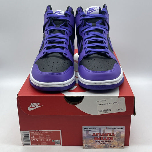 Size 11 - Nike Dunk High Psychic Purple Black White Leather (DV0829-500)