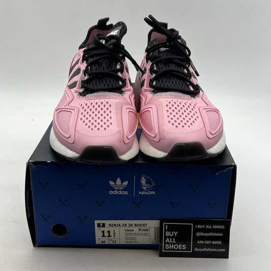 Size 11.5 - Adidas Ninja x ZX 2K Boost Time In - True Pink Scarlet (FZ0454)