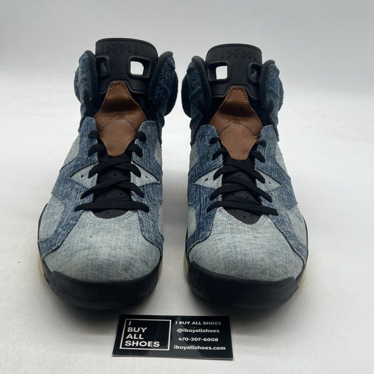 Size 14 - Air Jordan 6 Retro Washed Denim (CT5350-401)
