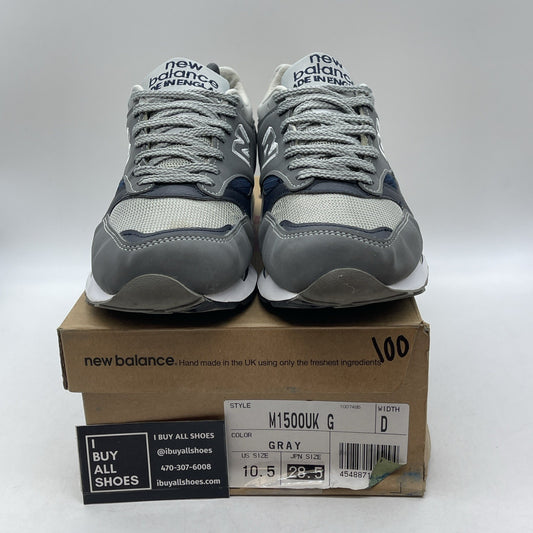 Size 10.5 - New Balance 1500 Made In England Steel Grey (U1500UKG)