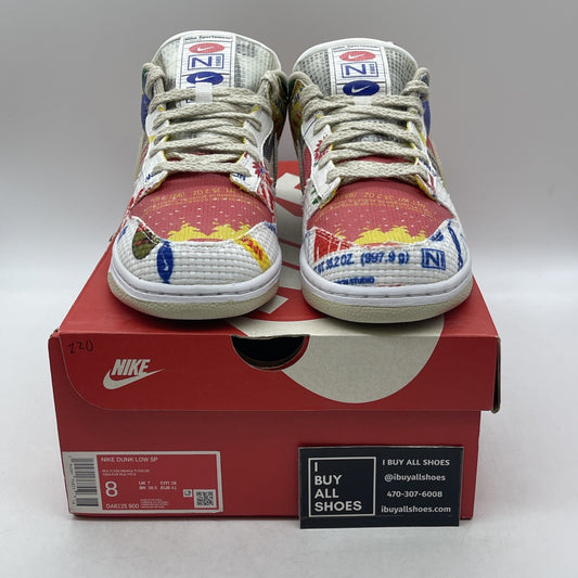 Size 8 - Nike Dunk Low City Market (DA6125-900)